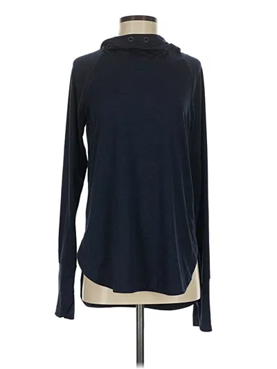 Pre-owned Athleta Turtleneck Sweater In Blue