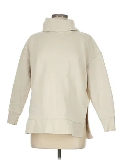Pre-owned Athleta Turtleneck Sweater In Brown