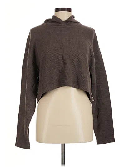 Pre-owned Athleta Turtleneck Sweater In Brown