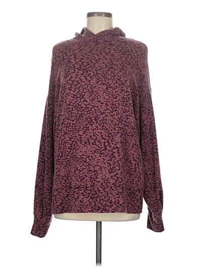 Pre-owned Athleta Turtleneck Sweater In Burgundy