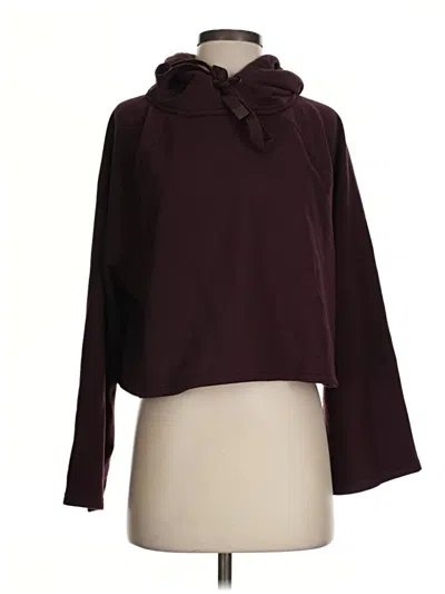 Pre-owned Athleta Turtleneck Sweater In Burgundy