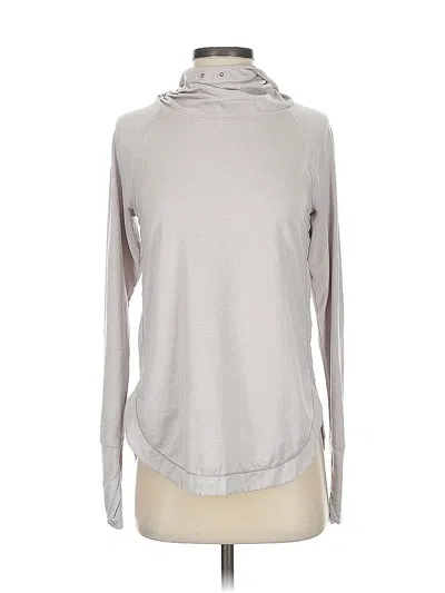 Pre-owned Athleta Turtleneck Sweater In Gray