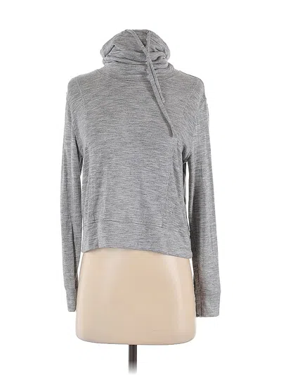 Pre-owned Athleta Turtleneck Sweater In Gray
