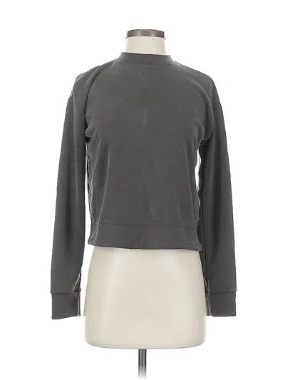 Pre-owned Athleta Turtleneck Sweater In Gray