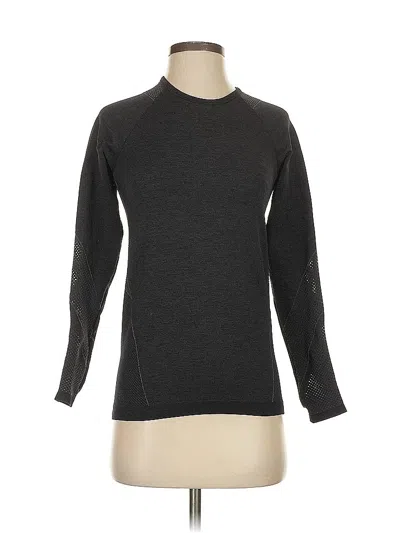Pre-owned Athleta Turtleneck Sweater In Gray