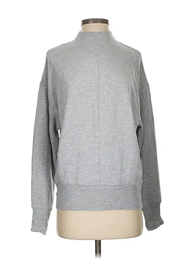 Pre-owned Athleta Turtleneck Sweater In Gray