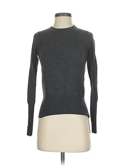 Pre-owned Athleta Turtleneck Sweater In Gray