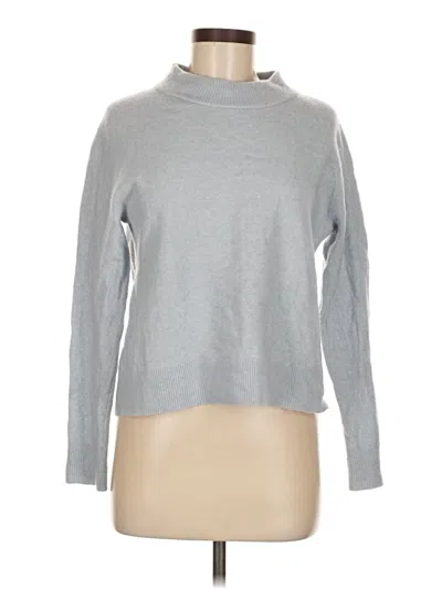 Pre-owned Athleta Turtleneck Sweater In Gray
