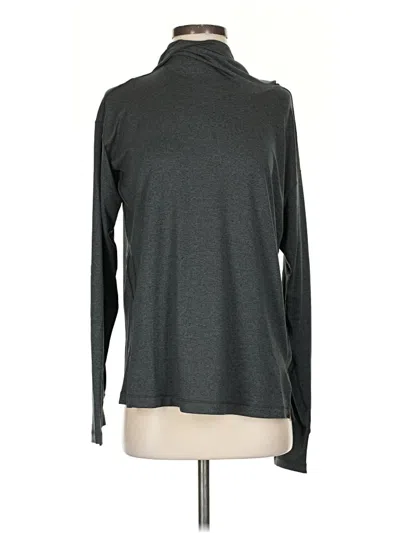 Pre-owned Athleta Turtleneck Sweater In Gray