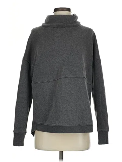 Pre-owned Athleta Turtleneck Sweater In Gray