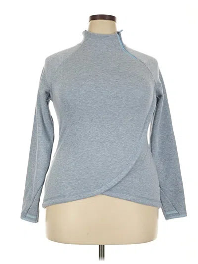 Pre-owned Athleta Turtleneck Sweater In Gray