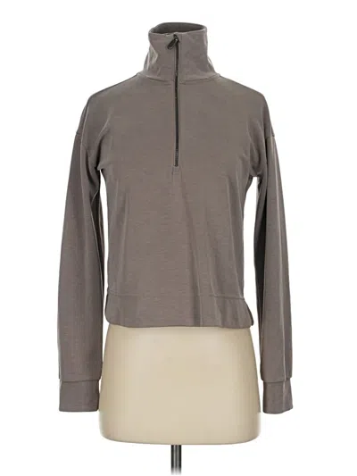 Pre-owned Athleta Turtleneck Sweater In Gray