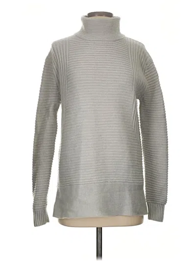 Pre-owned Athleta Turtleneck Sweater In Gray