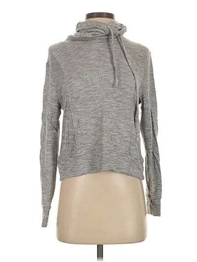 Pre-owned Athleta Turtleneck Sweater In Gray