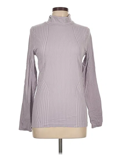 Pre-owned Athleta Turtleneck Sweater In Gray