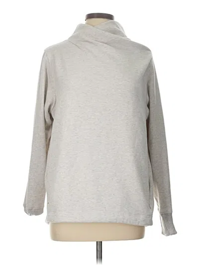 Pre-owned Athleta Turtleneck Sweater In Gray