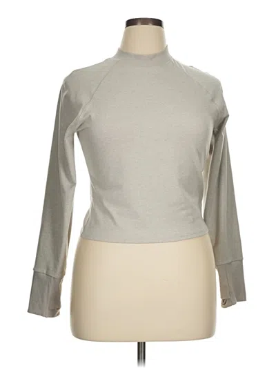 Pre-owned Athleta Turtleneck Sweater In Gray