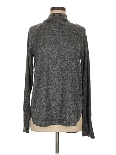 Pre-owned Athleta Turtleneck Sweater In Gray