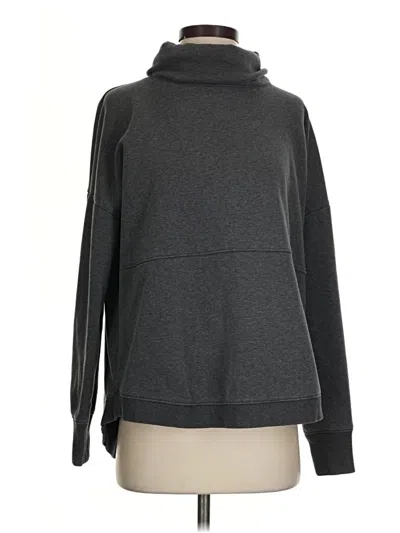 Pre-owned Athleta Turtleneck Sweater In Gray