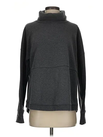 Pre-owned Athleta Turtleneck Sweater In Gray