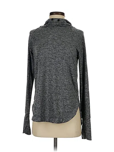 Pre-owned Athleta Turtleneck Sweater In Gray