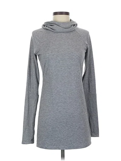 Pre-owned Athleta Turtleneck Sweater In Gray