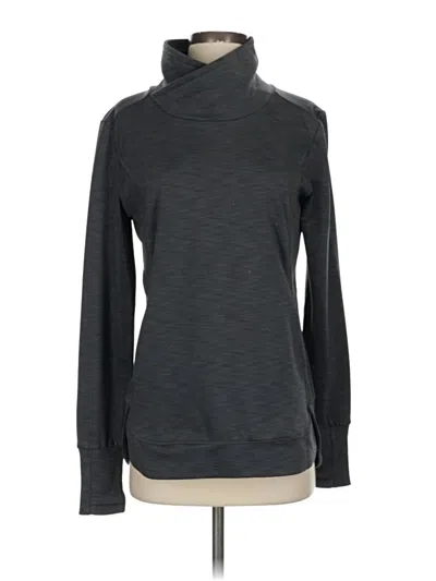 Pre-owned Athleta Turtleneck Sweater In Gray