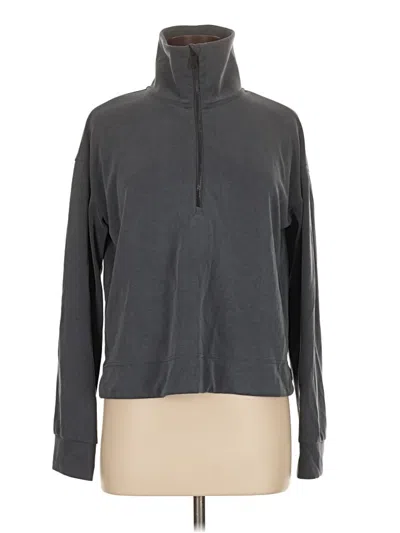Pre-owned Athleta Turtleneck Sweater In Gray