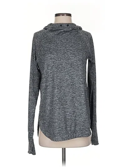 Pre-owned Athleta Turtleneck Sweater In Gray