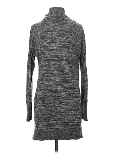 Pre-owned Athleta Turtleneck Sweater In Gray