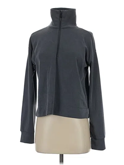 Pre-owned Athleta Turtleneck Sweater In Gray