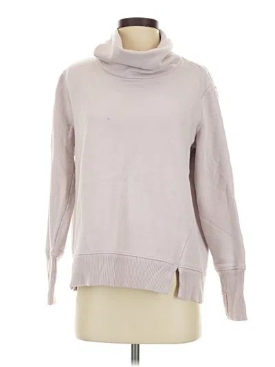 Pre-owned Athleta Turtleneck Sweater In Gray