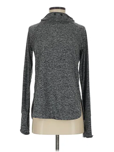 Pre-owned Athleta Turtleneck Sweater In Gray