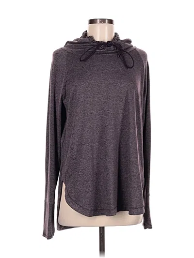 Pre-owned Athleta Turtleneck Sweater In Gray