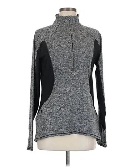 Pre-owned Athleta Turtleneck Sweater In Gray