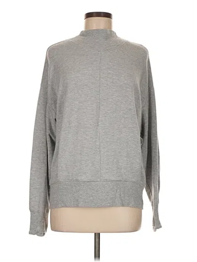 Pre-owned Athleta Turtleneck Sweater In Gray