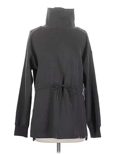 Pre-owned Athleta Turtleneck Sweater In Gray