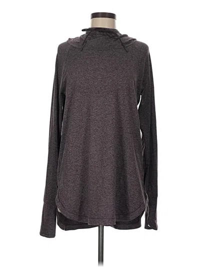 Pre-owned Athleta Turtleneck Sweater In Gray