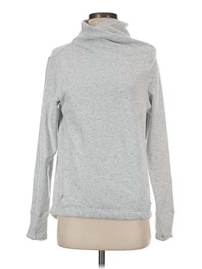 Pre-owned Athleta Turtleneck Sweater In Gray