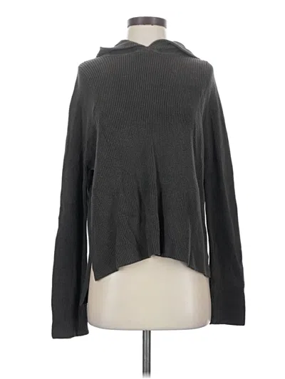 Pre-owned Athleta Turtleneck Sweater In Gray