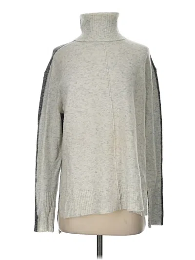 Pre-owned Athleta Turtleneck Sweater In Gray
