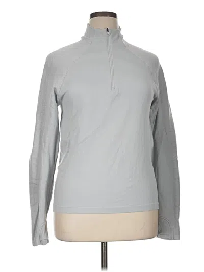 Pre-owned Athleta Turtleneck Sweater In Gray