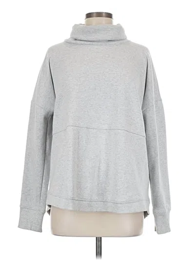 Pre-owned Athleta Turtleneck Sweater In Gray