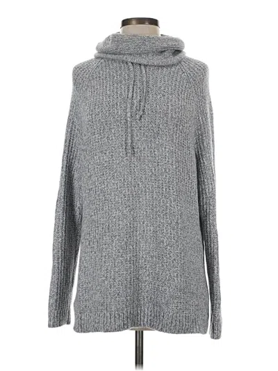 Pre-owned Athleta Turtleneck Sweater In Gray