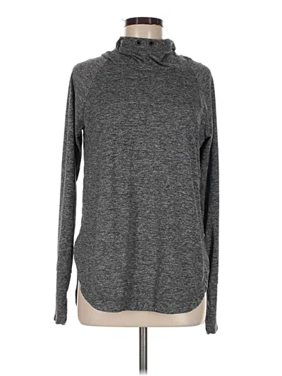 Pre-owned Athleta Turtleneck Sweater In Gray