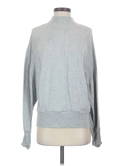 Pre-owned Athleta Turtleneck Sweater In Gray