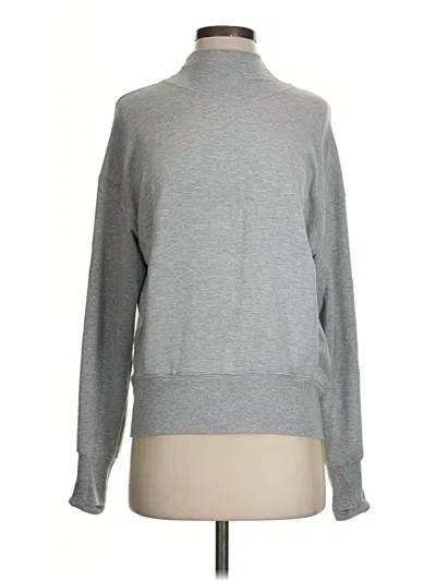 Pre-owned Athleta Turtleneck Sweater In Gray