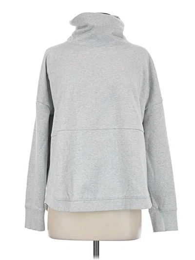 Pre-owned Athleta Turtleneck Sweater In Gray