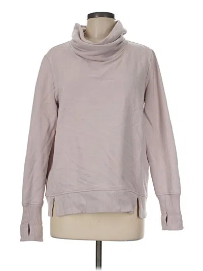 Pre-owned Athleta Turtleneck Sweater In Gray