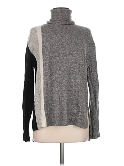 Pre-owned Athleta Turtleneck Sweater In Gray